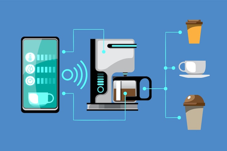 The Future of Coffee-Making - visual representation