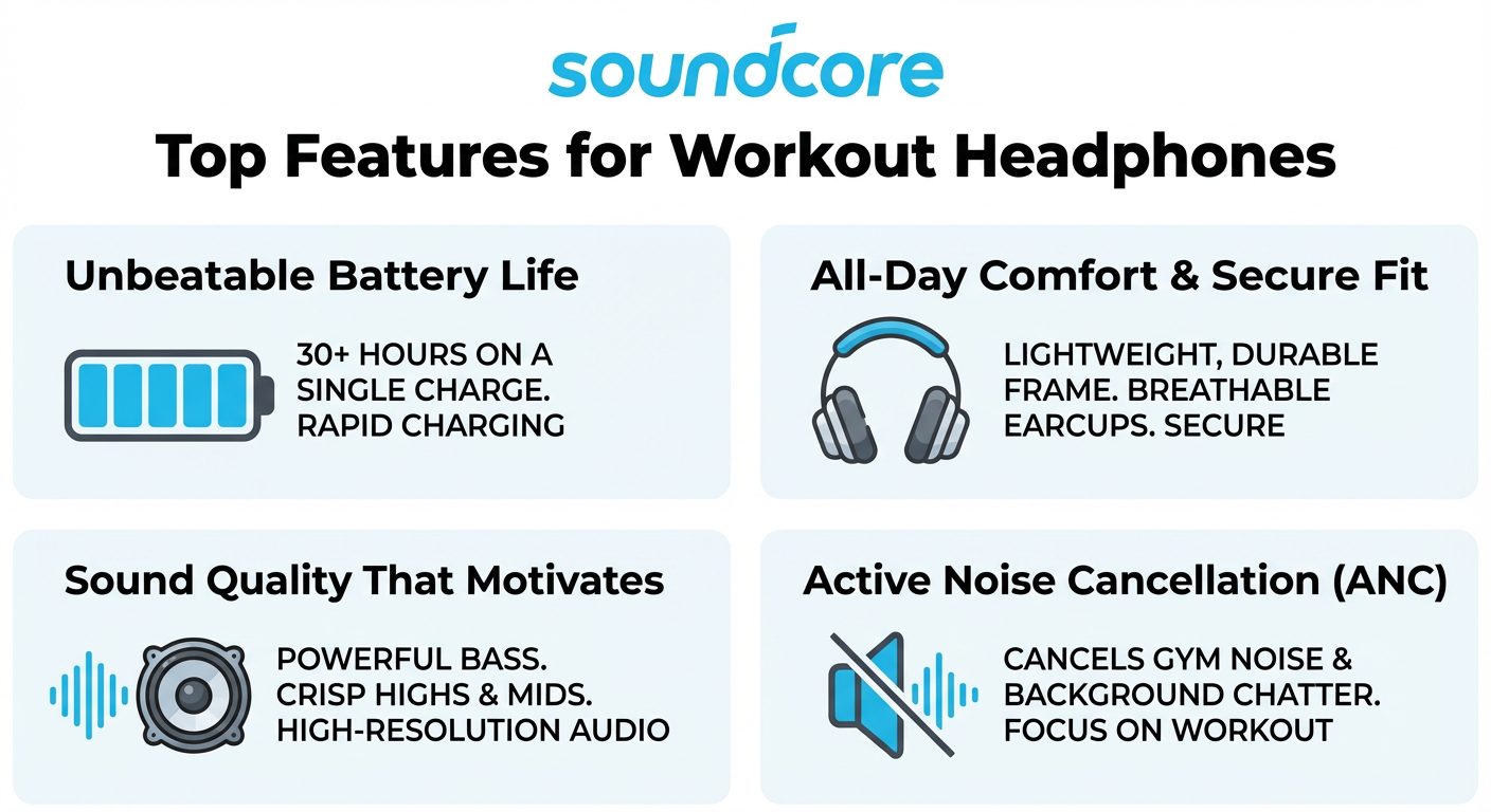 Features to Look for in Workout Headphones - contextual illustration