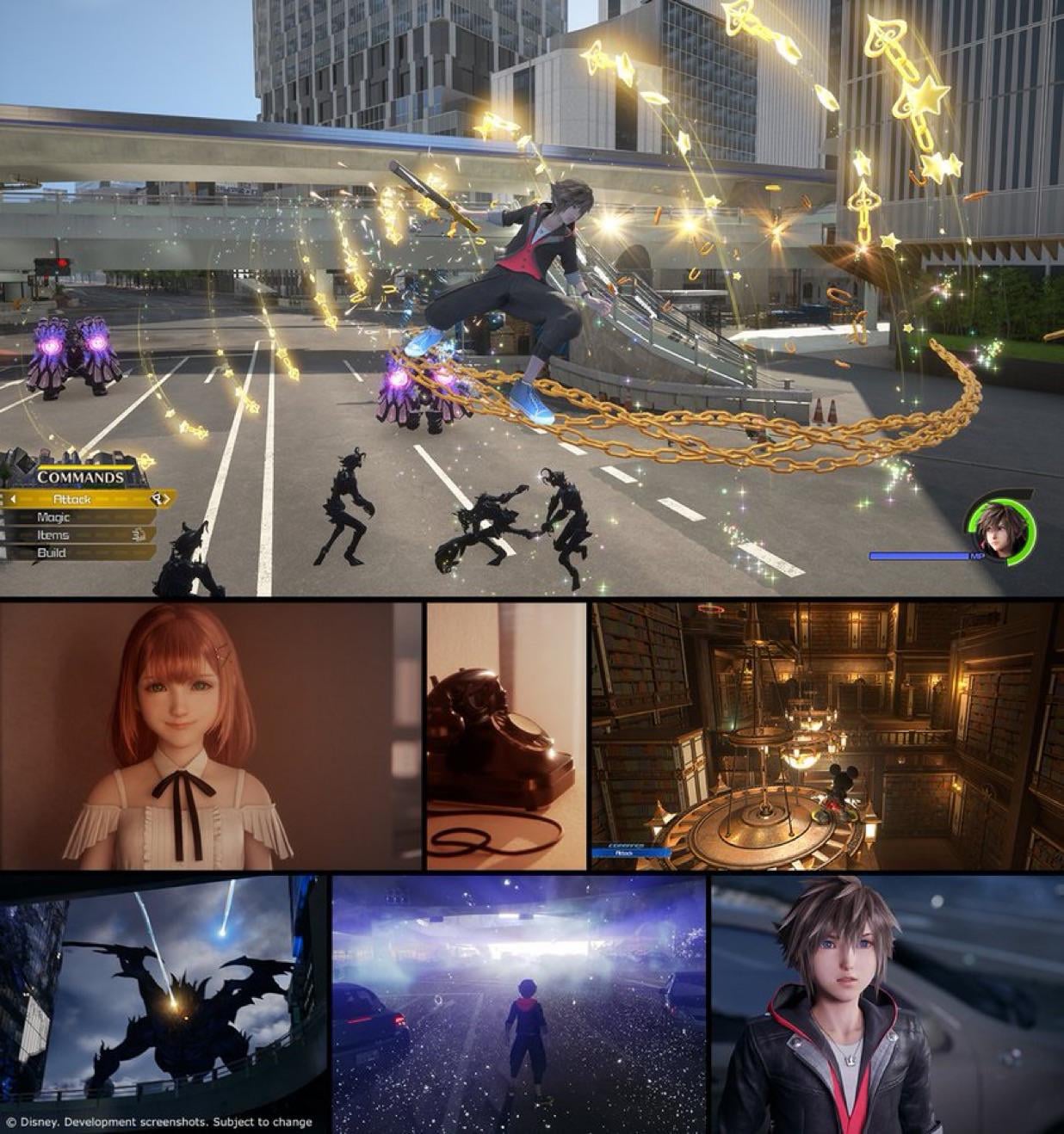 The Evolution of Kingdom Hearts - visual representation