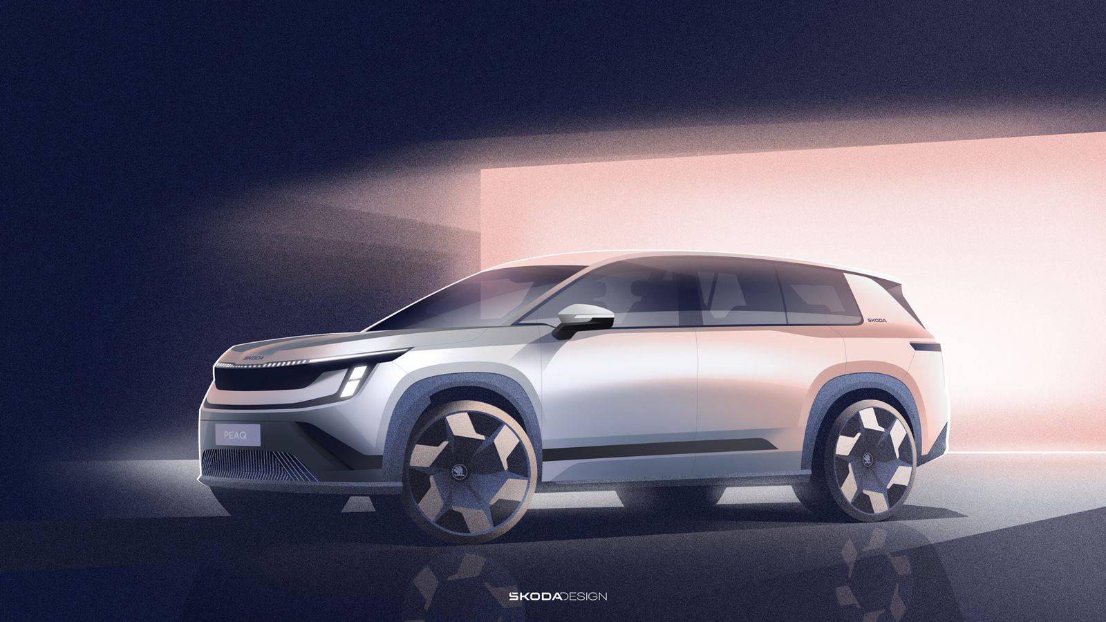 Key Features of the Škoda Peaq - visual representation