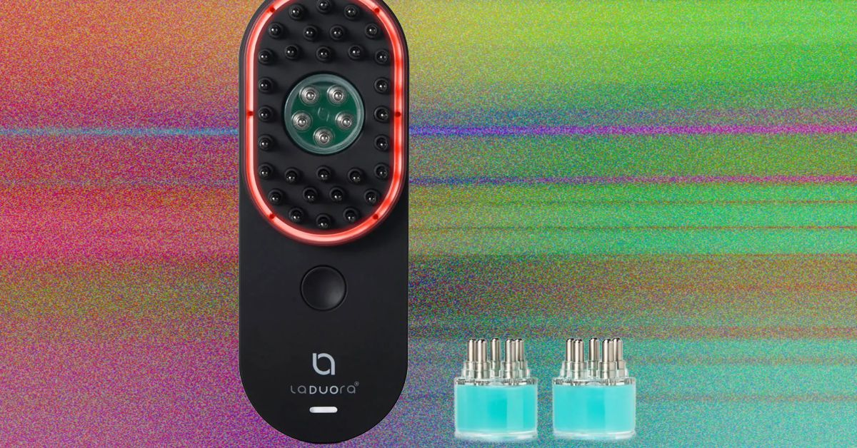 Laduora Duo 4-in-1 Red Light Therapy Scalp and Hair Care Device Review: Custom Goals | WIRED