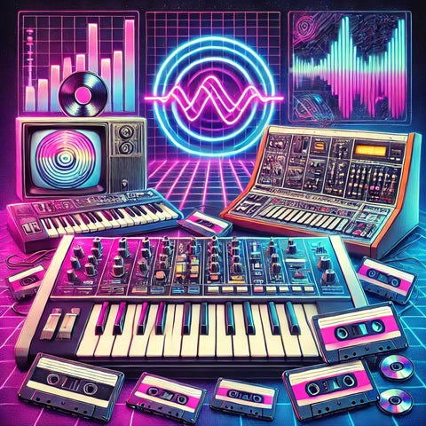 The Context: Electronic Music and Ambient in 1980 - contextual illustration