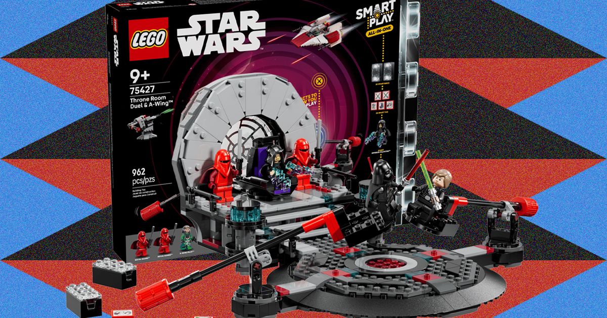Lego Star Wars Smart Play Throne Room Duel and A-Wing Review | WIRED