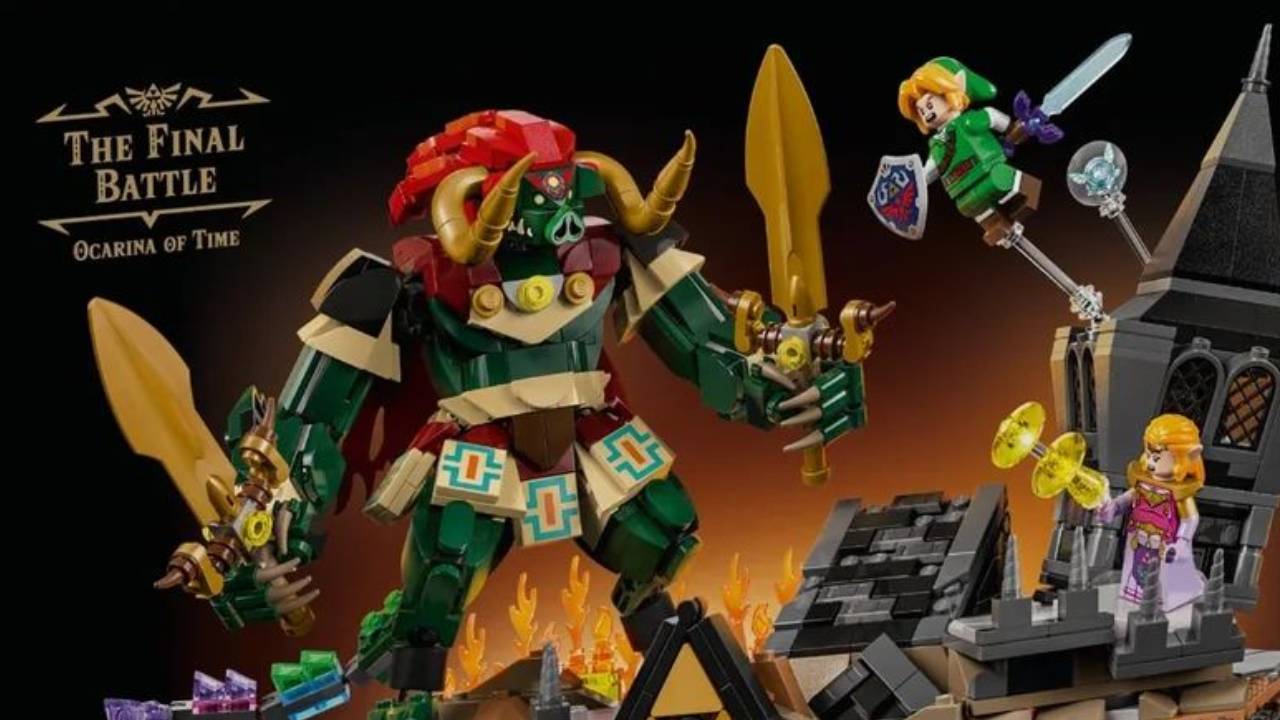 Comparison to the Great Deku Tree Set: The Zelda LEGO Universe - visual representation