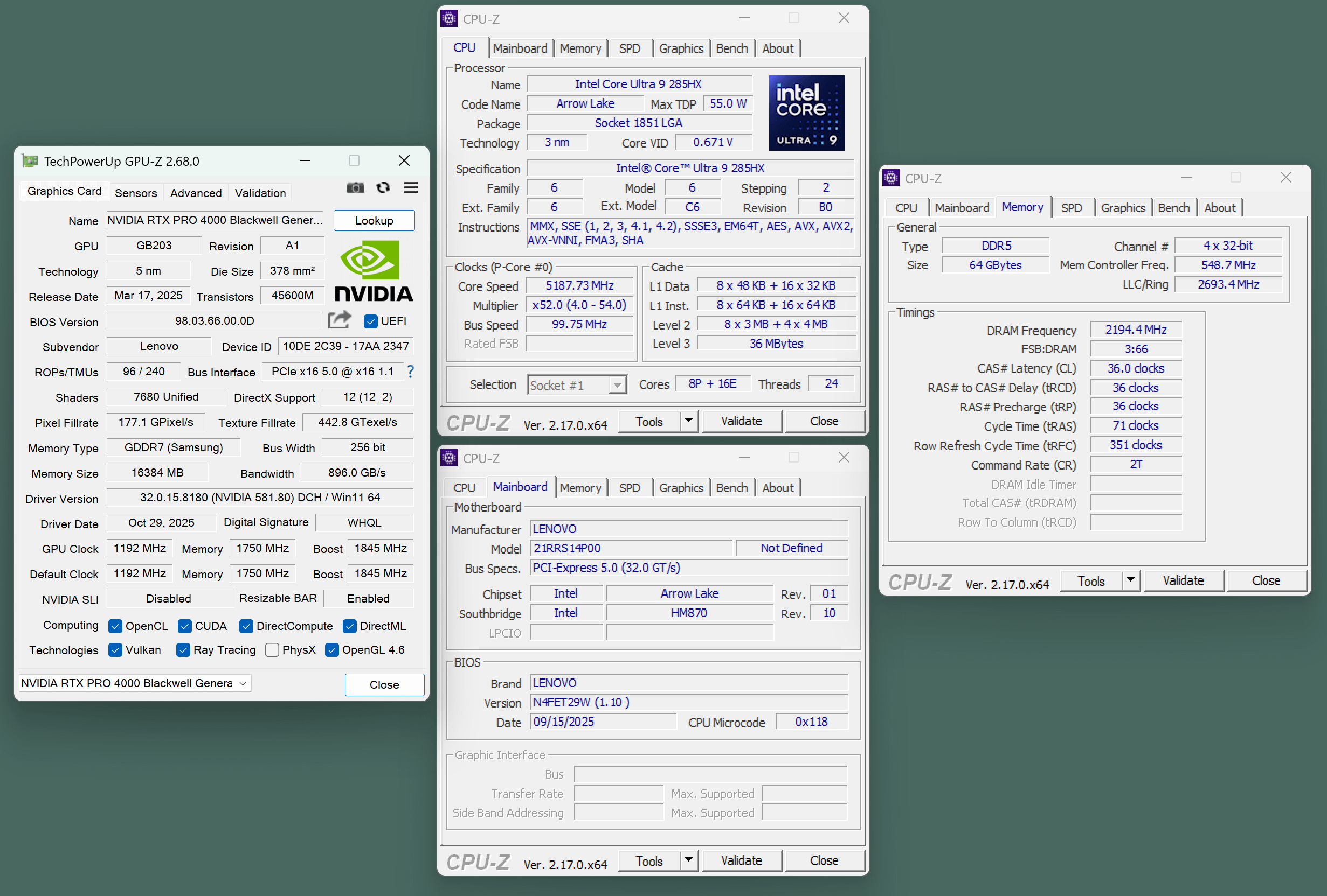 Display Quality - visual representation