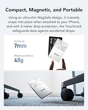 Setting Up the Lexar Touch Lock - visual representation
