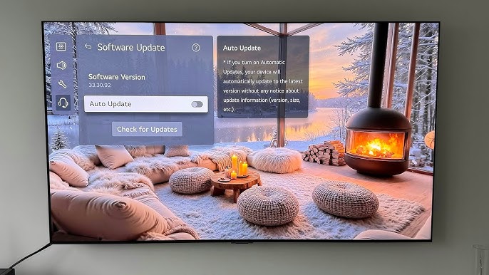 Which LG OLED Models Receive the Update - visual representation