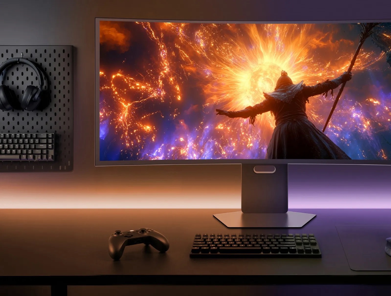 Understanding AI Upscaling in Gaming Monitors - visual representation