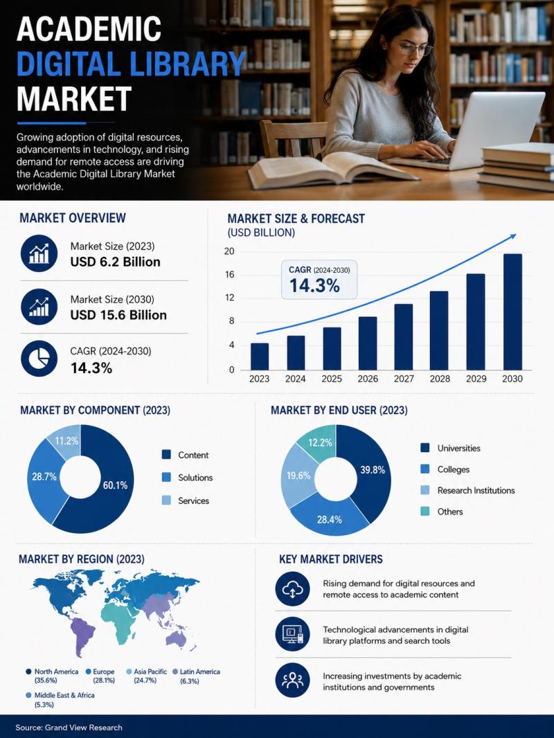 The Rise of Digital Libraries - contextual illustration
