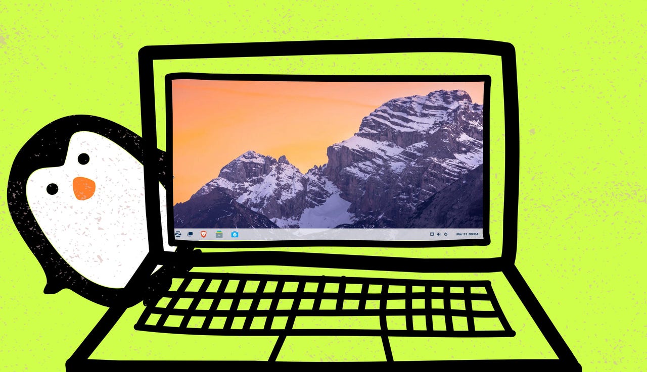 Alternative Linux Distros for Windows Refugees - visual representation