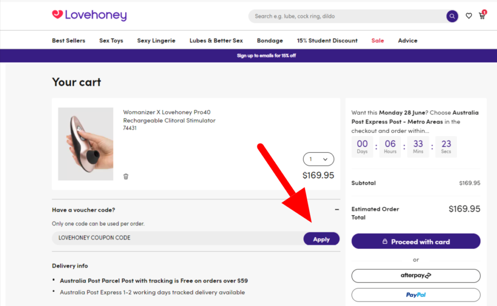 Lovehoney vs. Competitors: Discount Comparison - visual representation