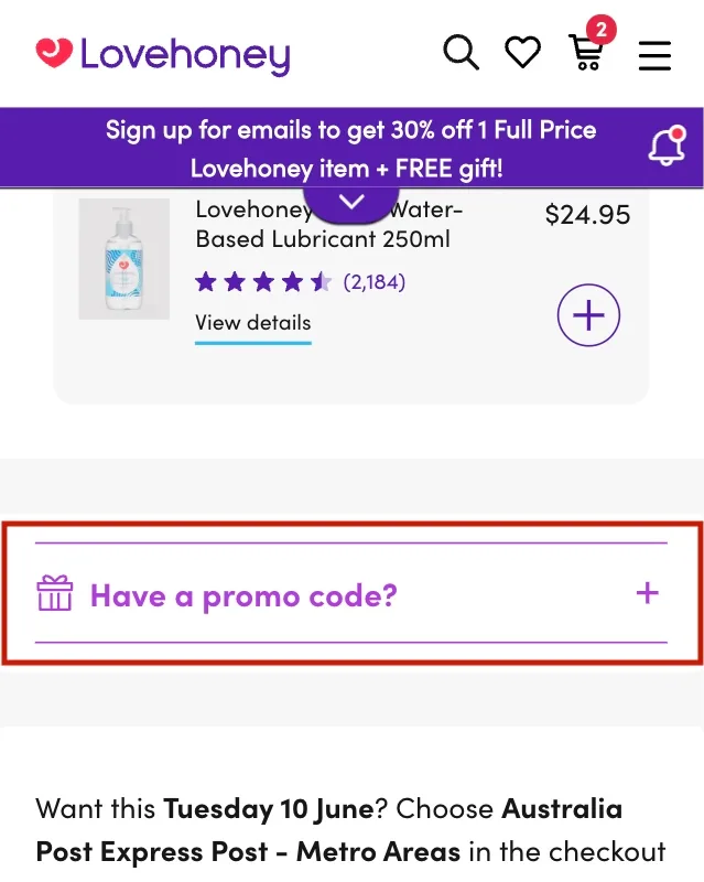 Active Lovehoney Coupon Codes Right Now - contextual illustration