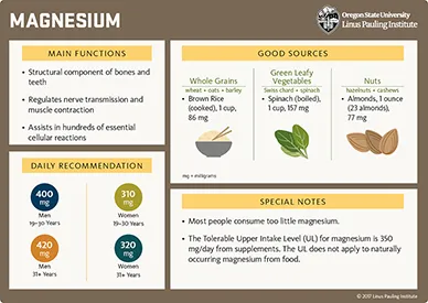 How Much Magnesium Do You Actually Need? - visual representation
