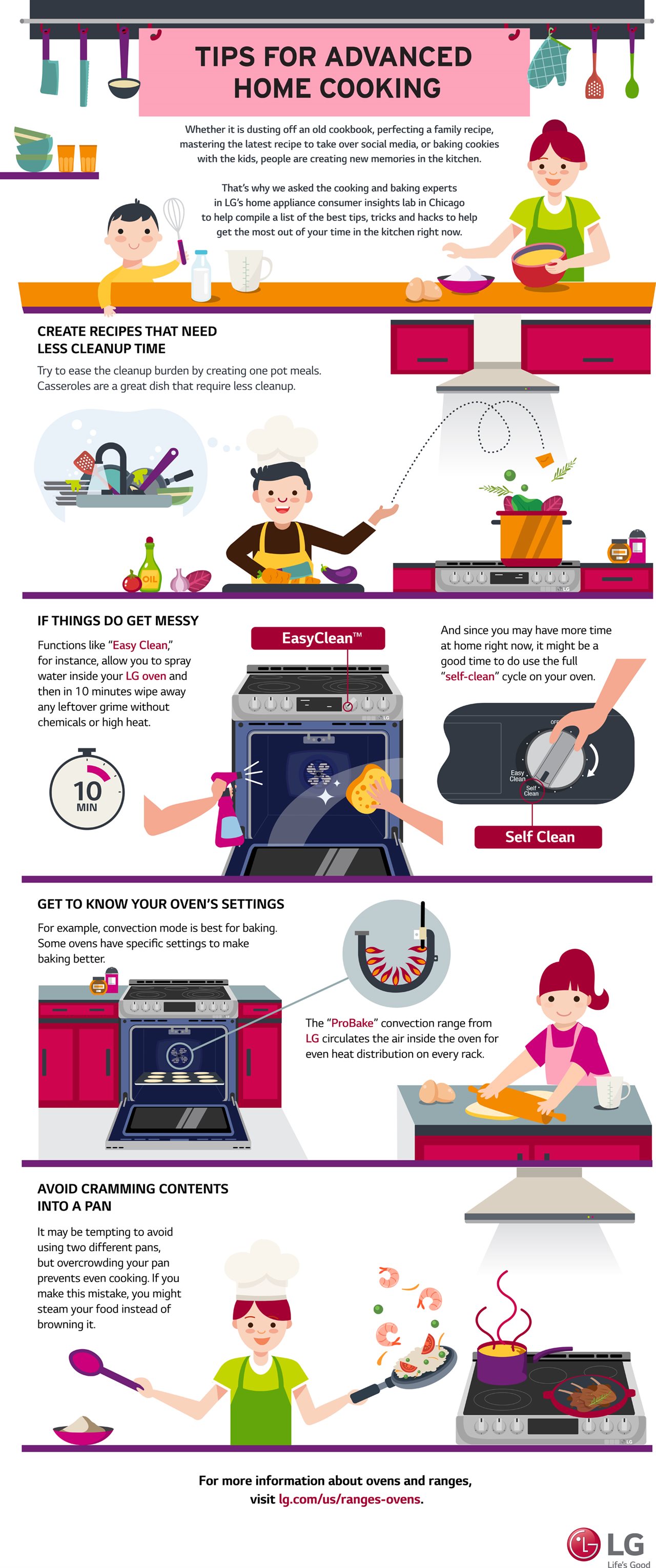 Recommendations for Home Cooks - contextual illustration
