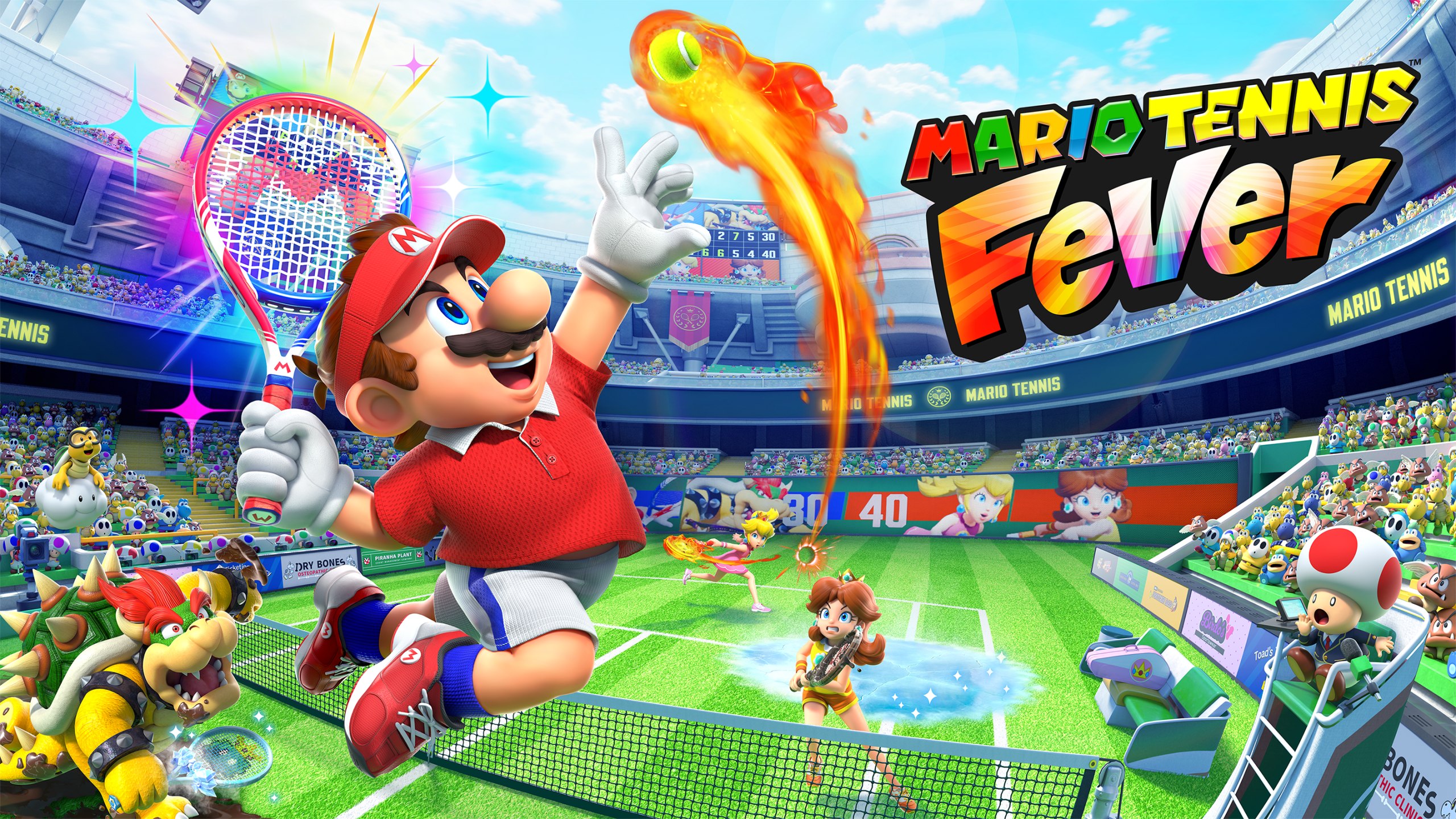 The Fever Racket Revolution: Where Tennis Meets Power-Ups - contextual illustration