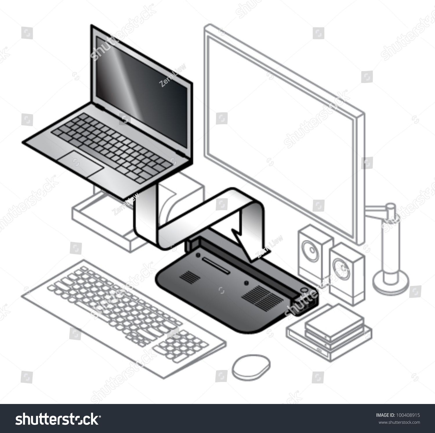The Need for a Docking Station - contextual illustration