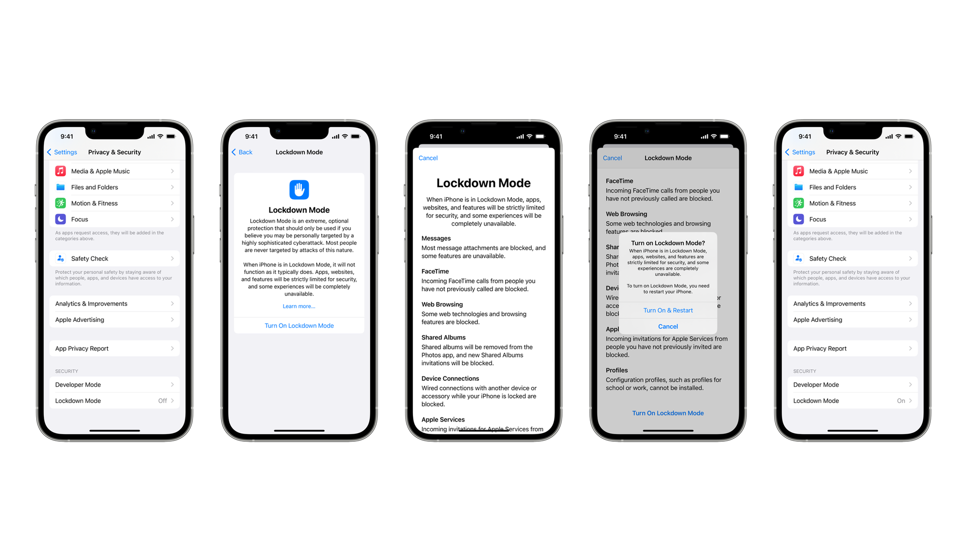 Use Cases for Lockdown Mode - contextual illustration
