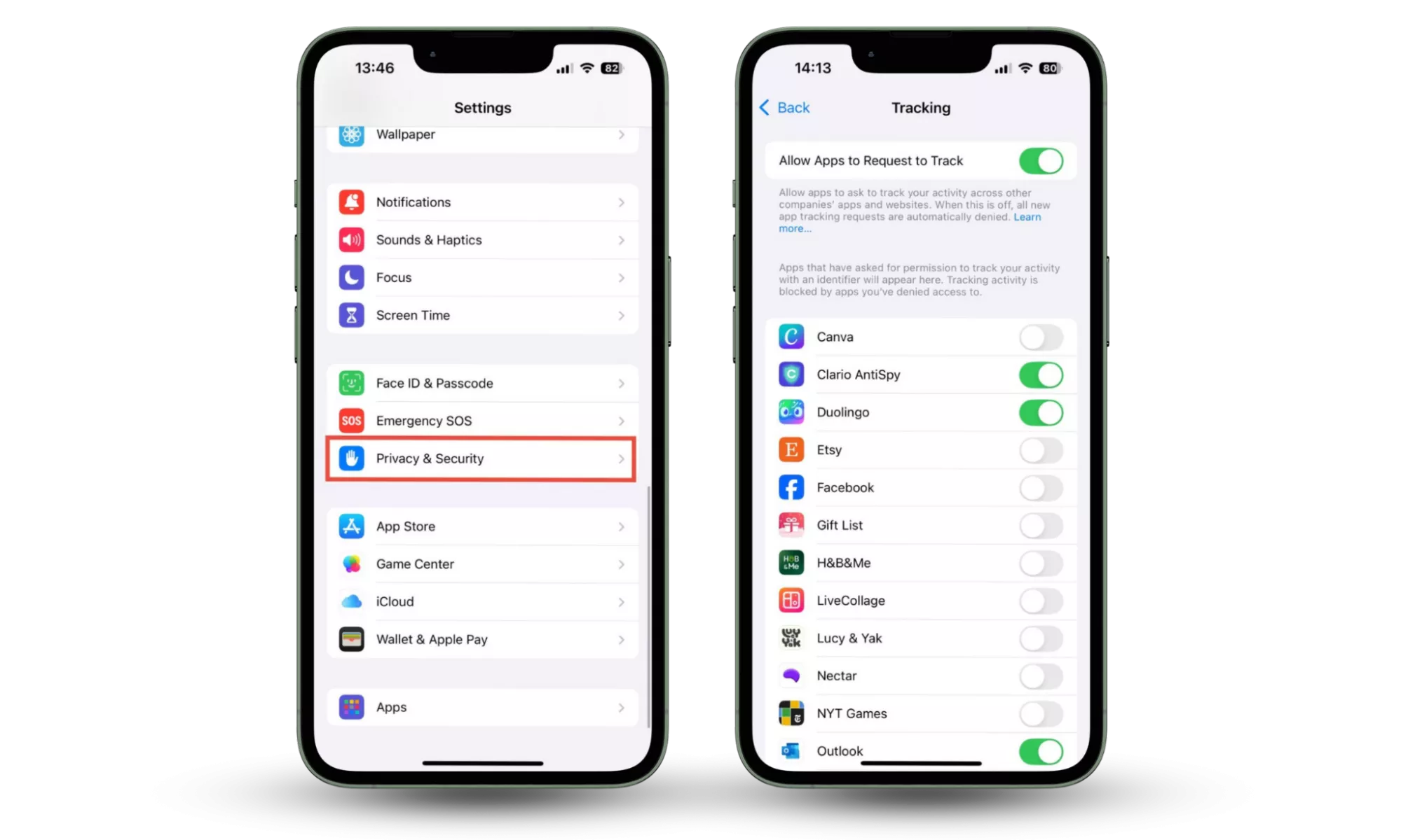 Essential iPhone Privacy Settings - visual representation