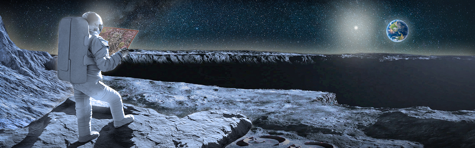 Future Trends in Lunar Exploration - visual representation