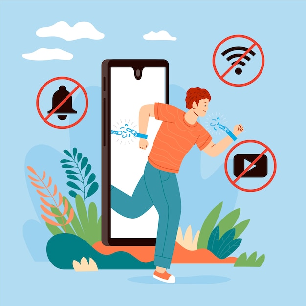 Digital Detox for Financial Clarity - contextual illustration