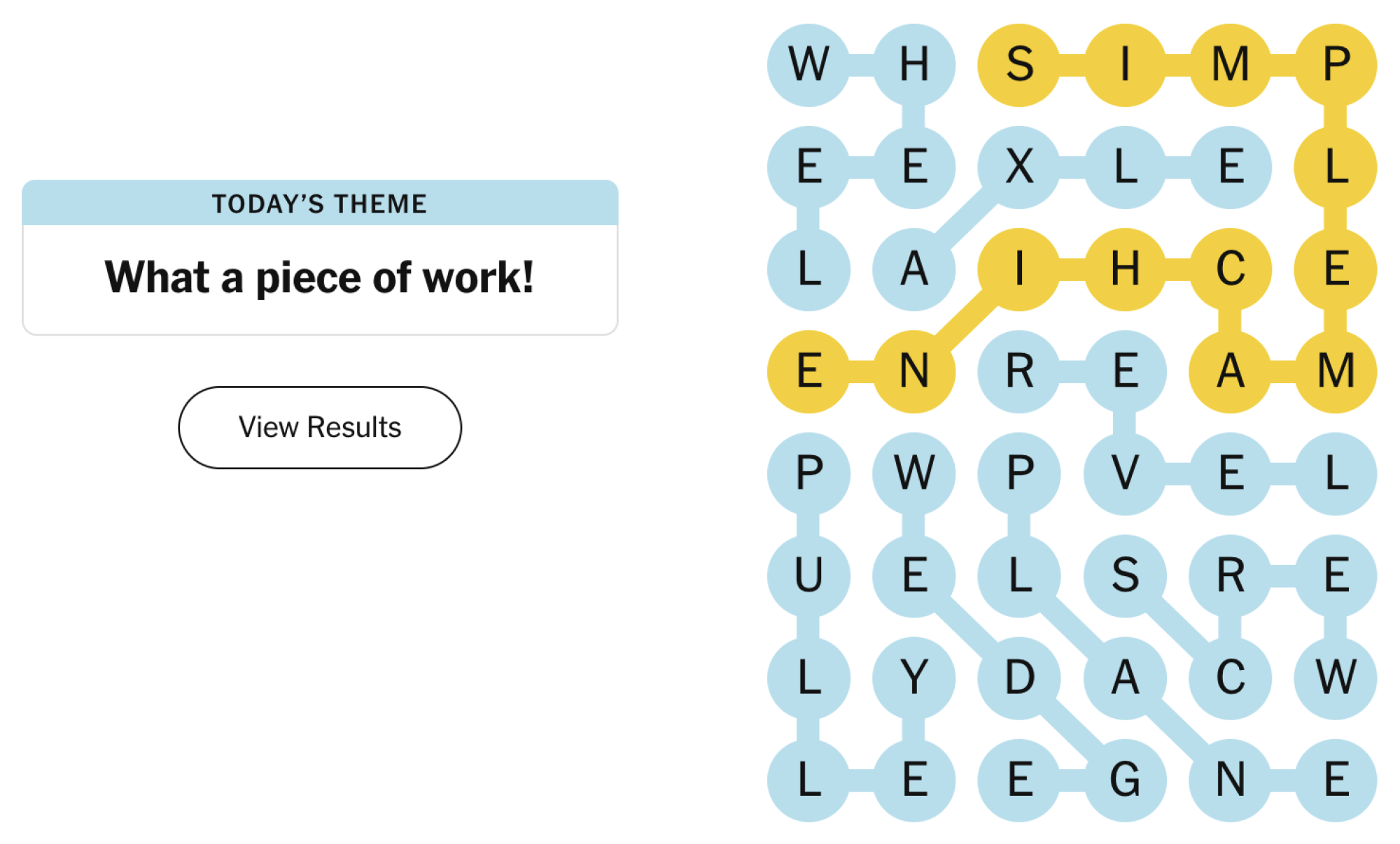 Introduction to NYT Strands - visual representation