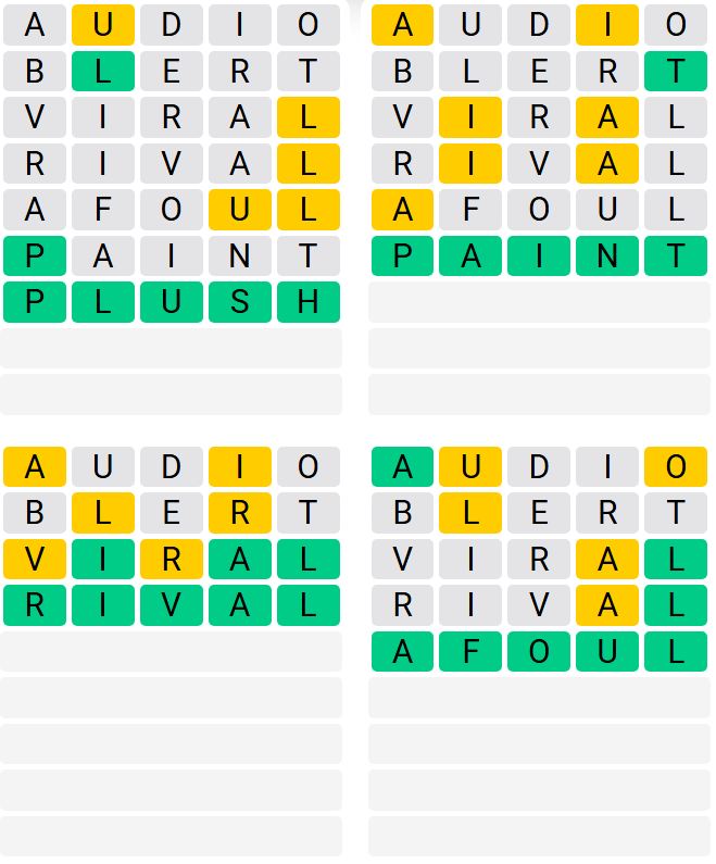 Effective Strategies for Quordle - visual representation
