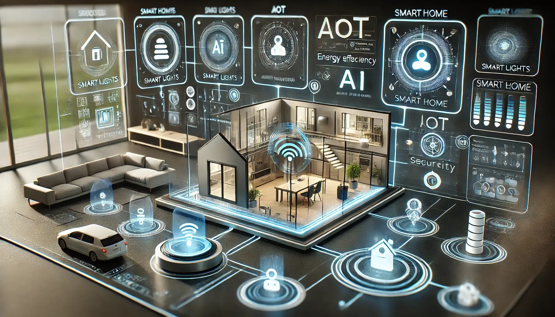Future of Smart Lighting - contextual illustration