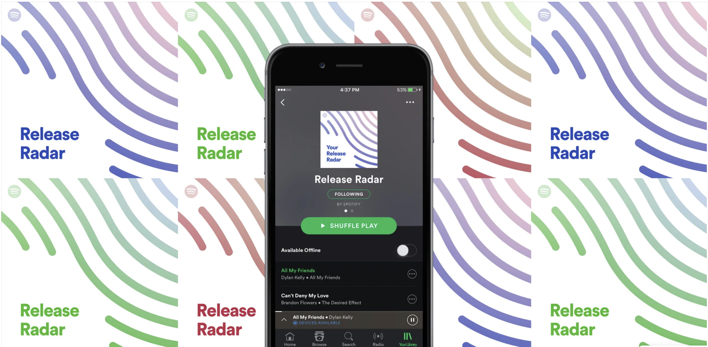 How to Customize Your Release Radar - contextual illustration