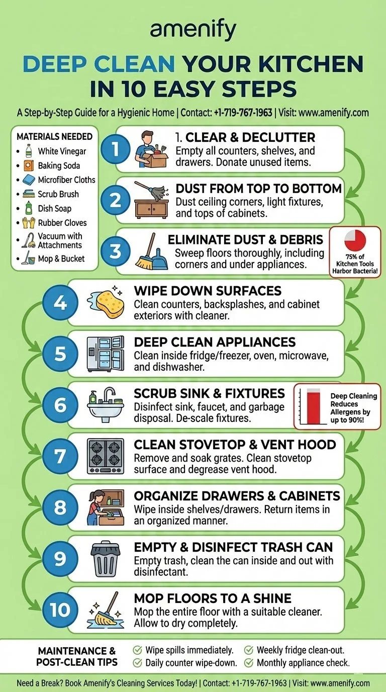 Deep Cleaning Tips - contextual illustration
