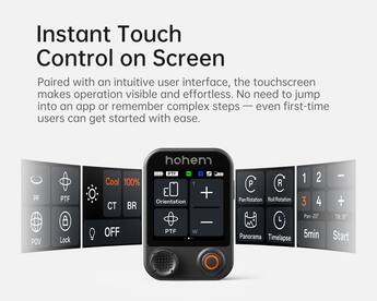 Key Features of Hohem's Tiny Steadycam - visual representation