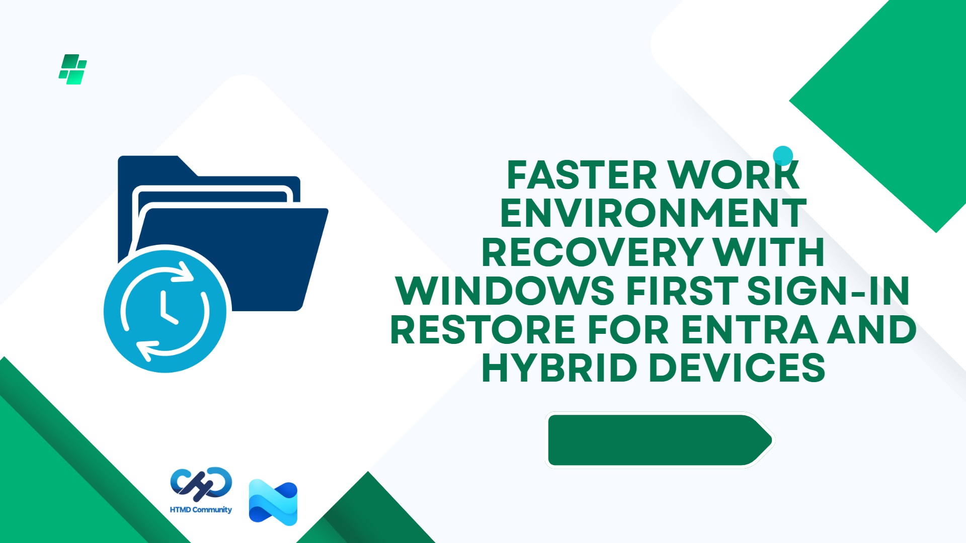 How the First Sign-In Restore Experience Works - visual representation