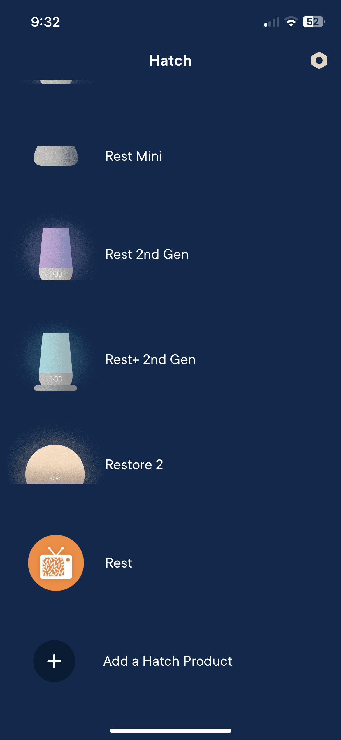 Hatch’s Product Lineup: Restore, Rest, and Rest+ - contextual illustration