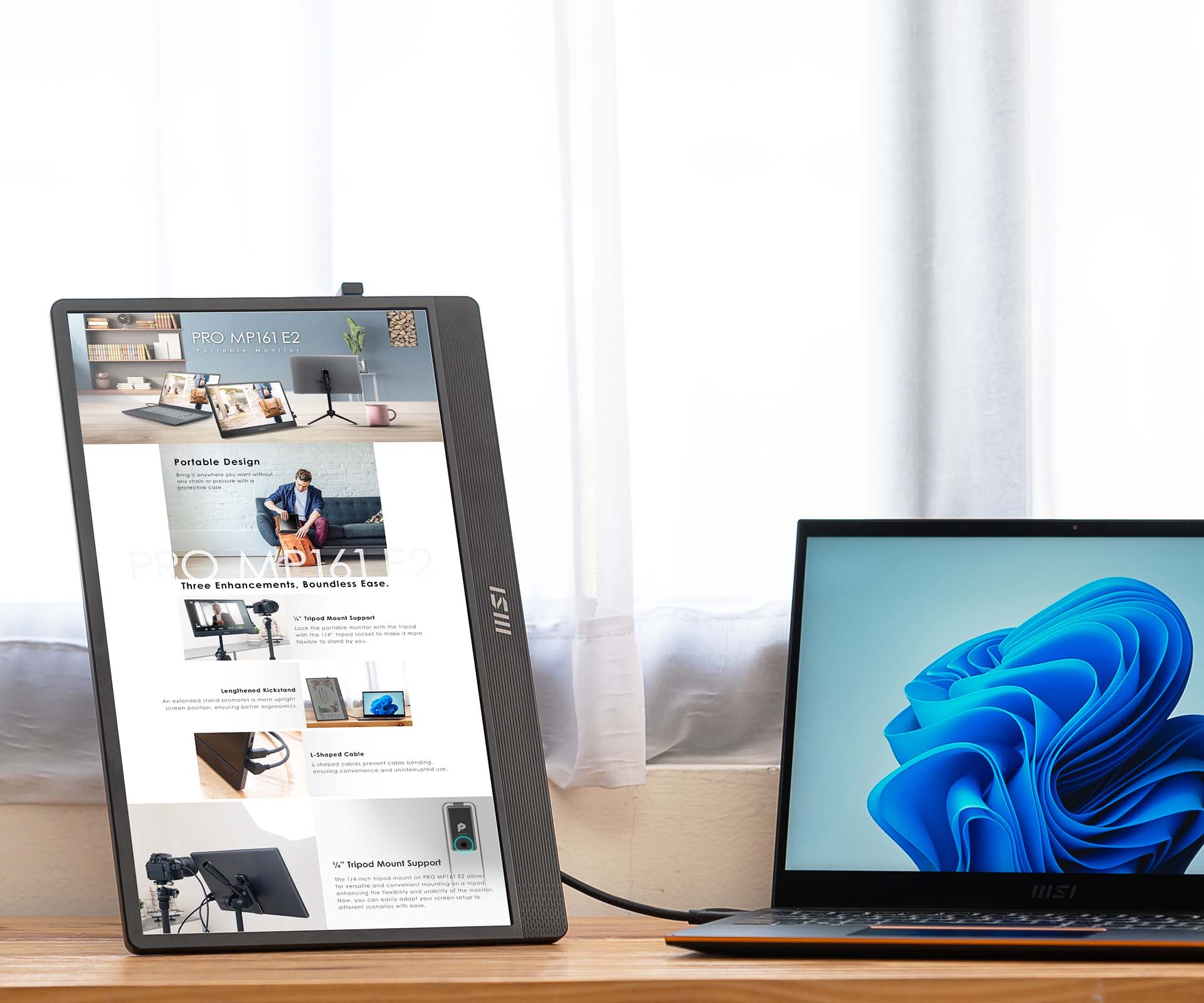 MSI's Super-Light Portable Monitor: Features and Benefits - contextual illustration