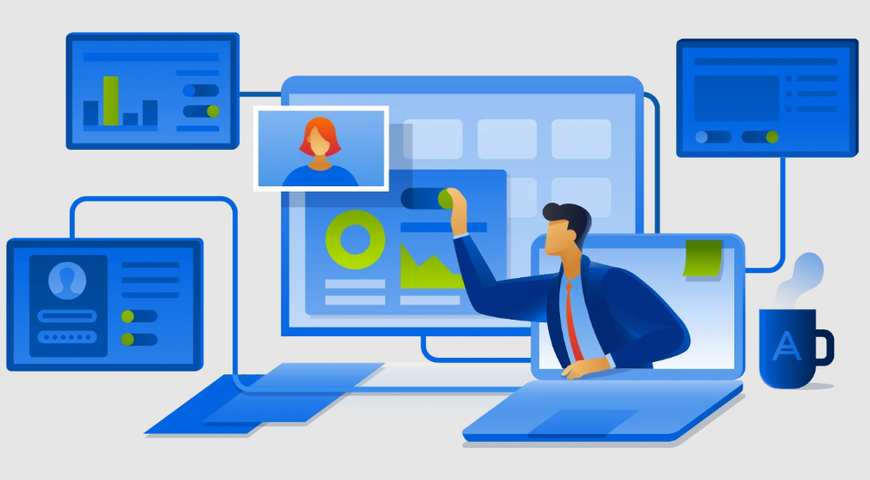 The Future of Cybersecurity - visual representation