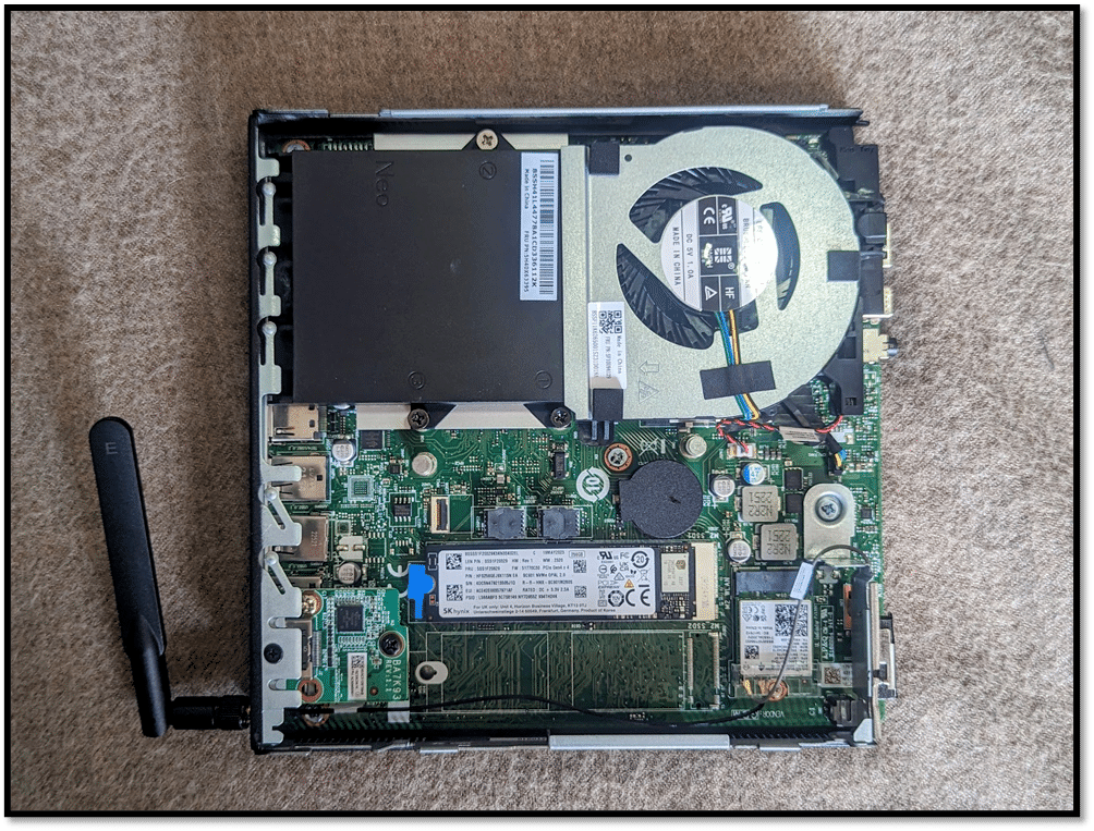 Lenovo Think Centre Neo 50q Gen 4: Under the Hood - visual representation