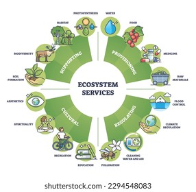 Understanding Connected Ecosystems - visual representation