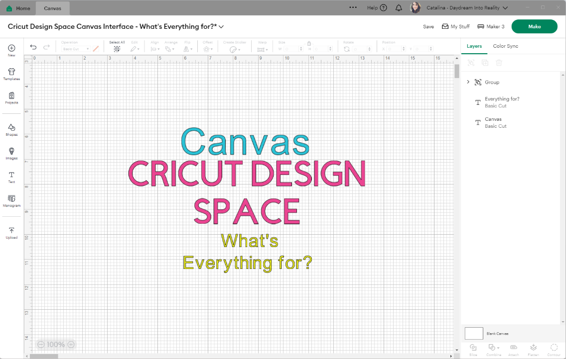Exploring Cricut Design Space - contextual illustration