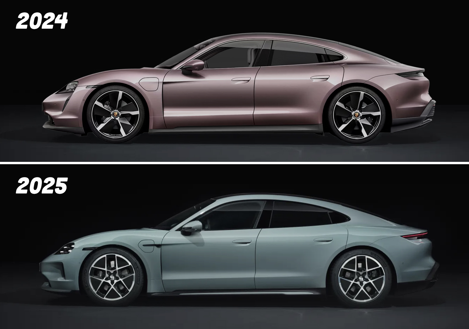 Porsche Taycan: The Benchmark - visual representation