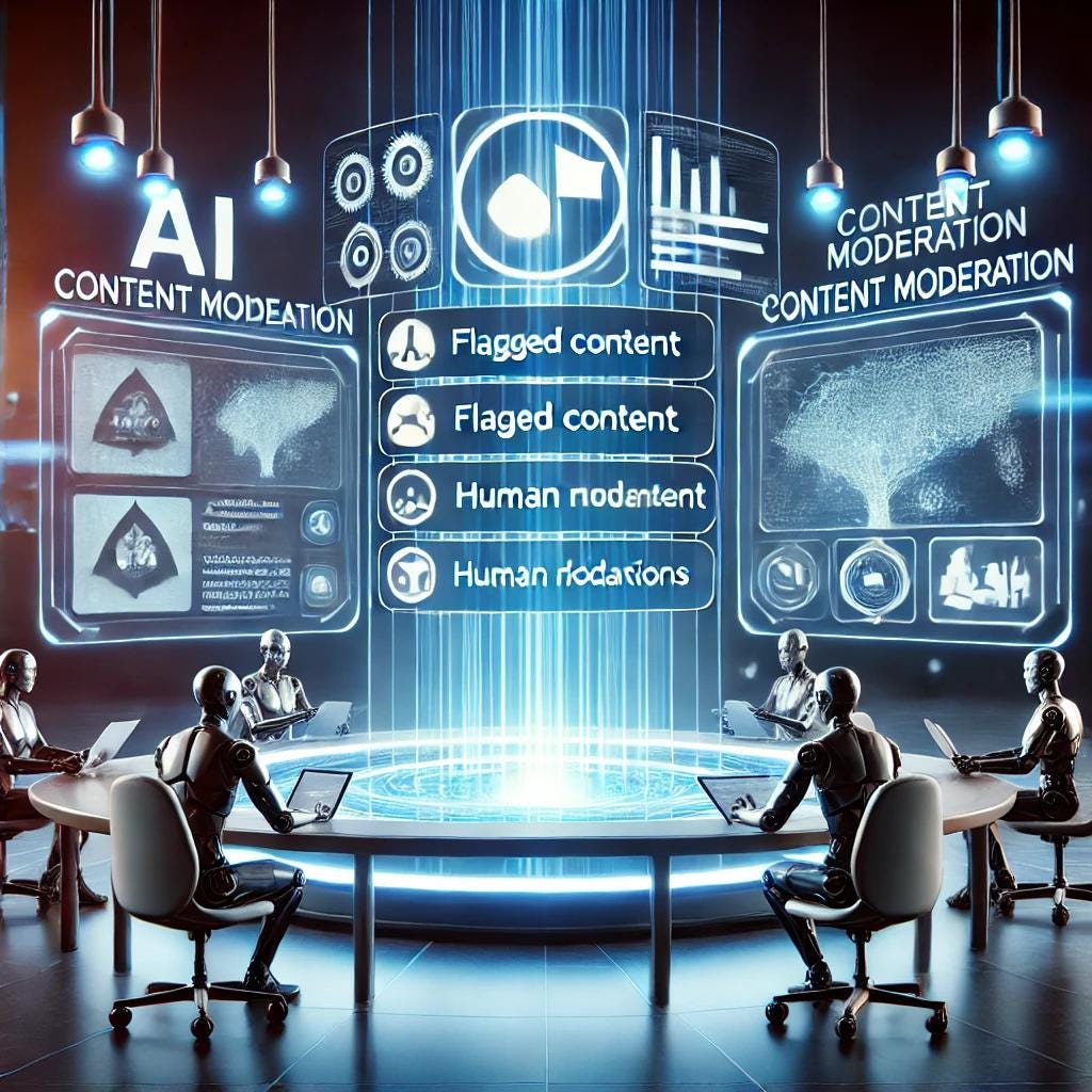 The Future of Content Moderation - contextual illustration