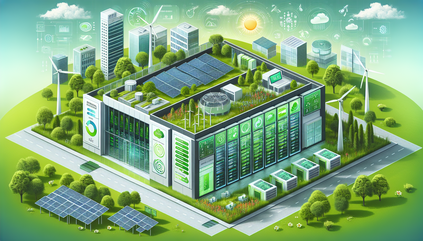 Best Practices for Sustainable Data Centers - contextual illustration
