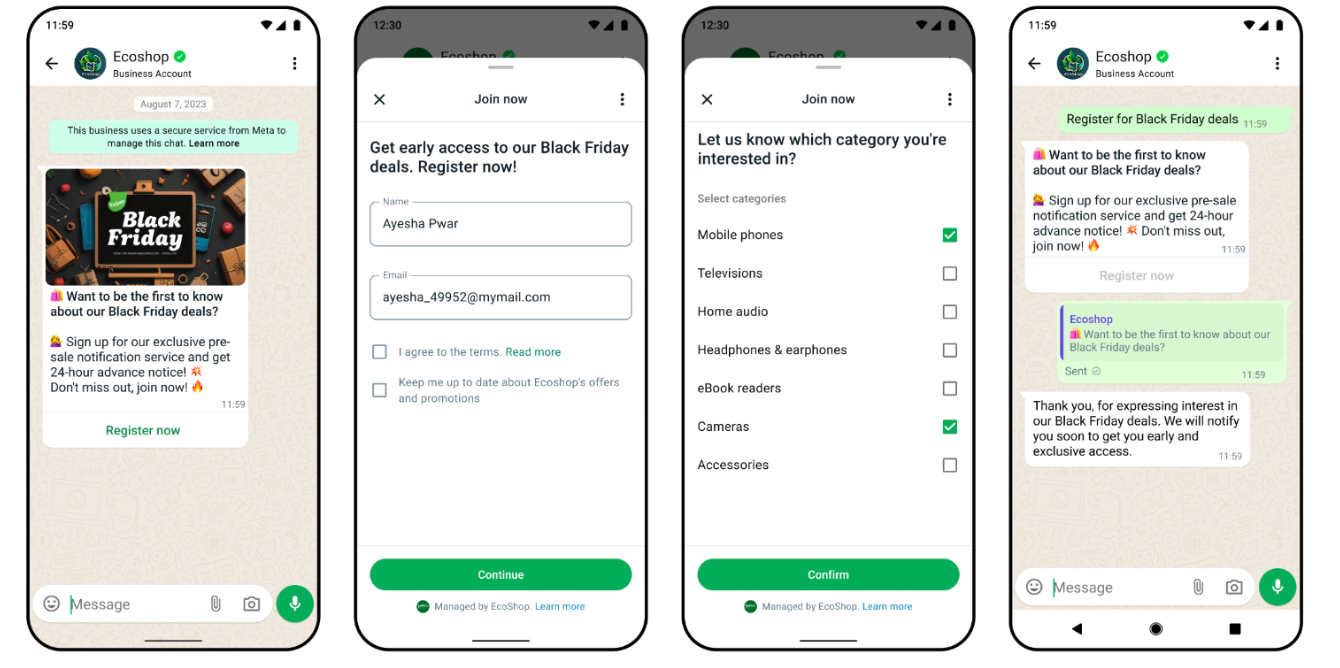 The Regulatory Push and Meta's Response - visual representation