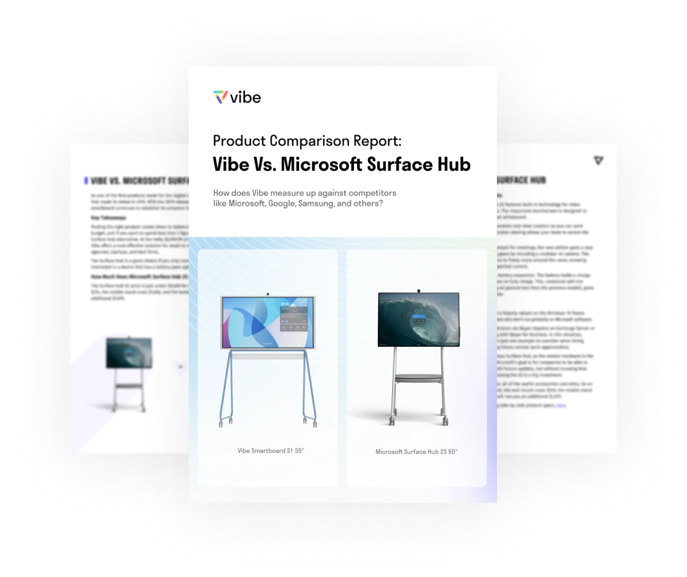 The Rise and Fall of Surface Hub - visual representation