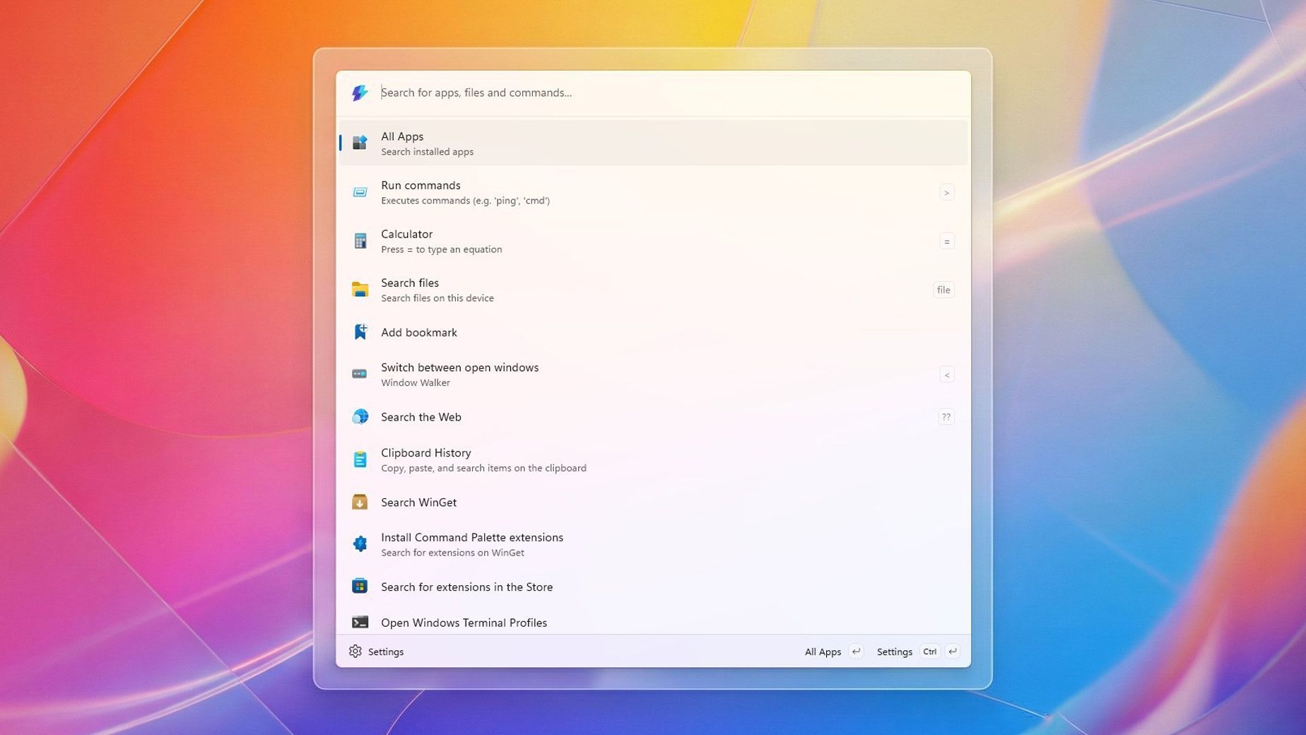 How This Complements the Command Palette Launcher - contextual illustration
