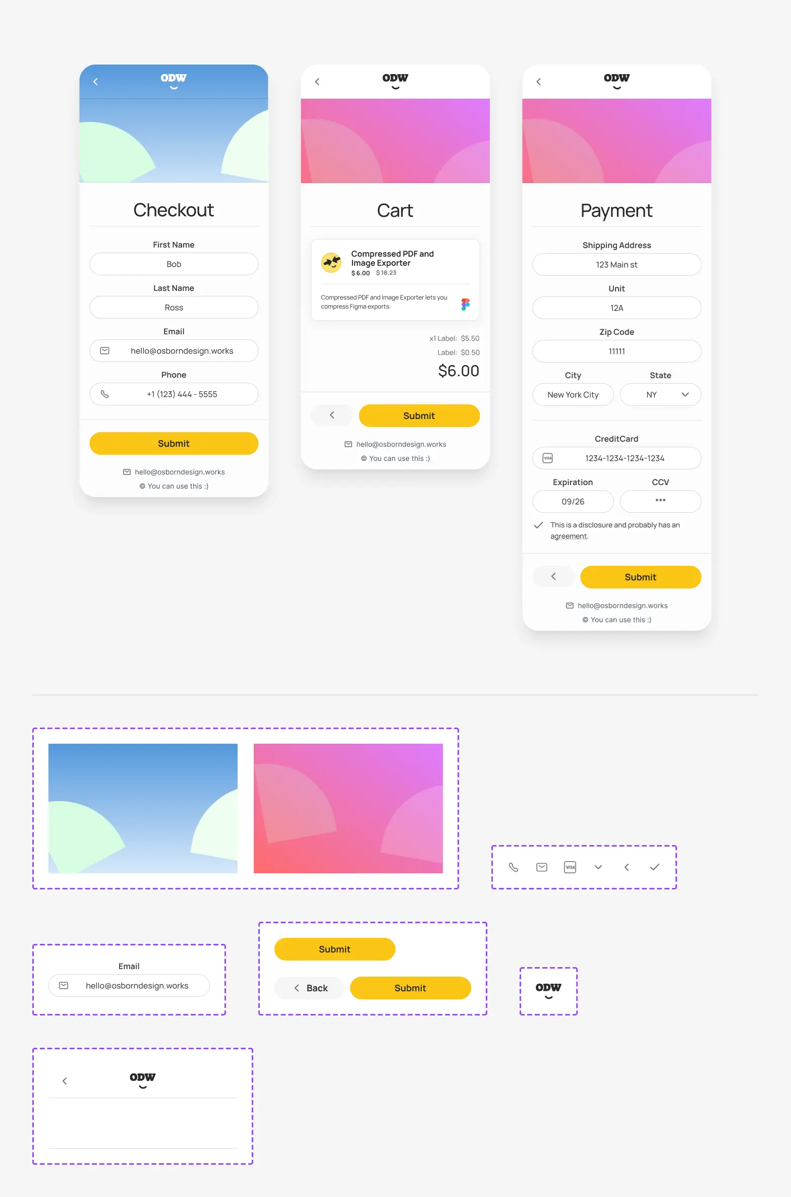 1. Simplify Forms - visual representation
