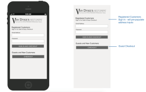 2. Guest Checkout - visual representation
