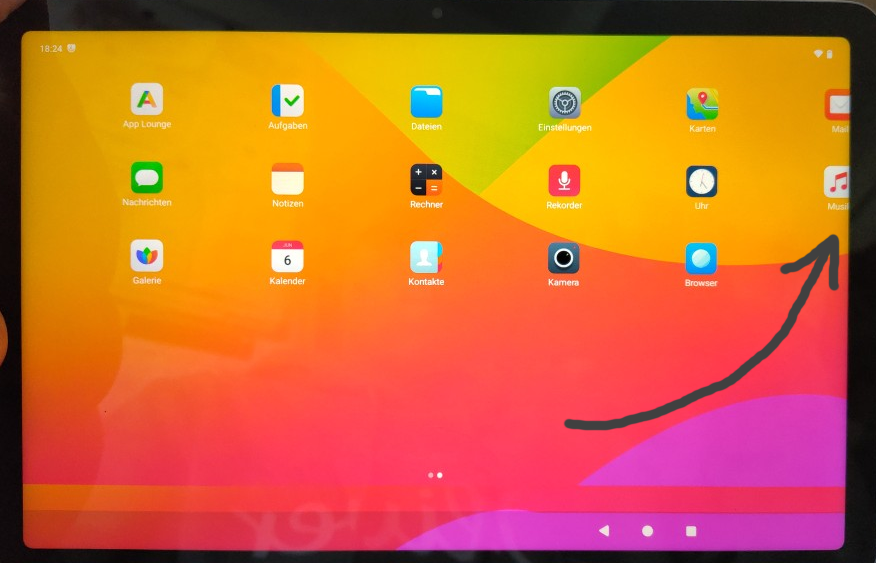 A Google-Free Tablet Experience - contextual illustration