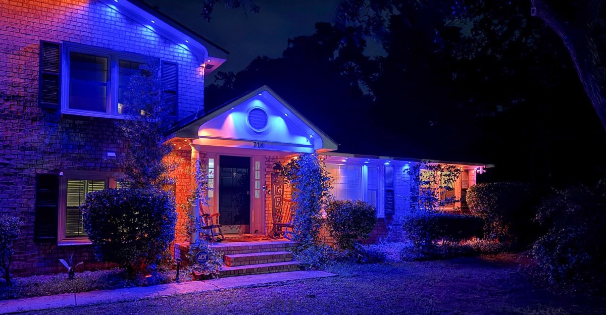 My backyard made me a color-changing smart lighting convert | The Verge