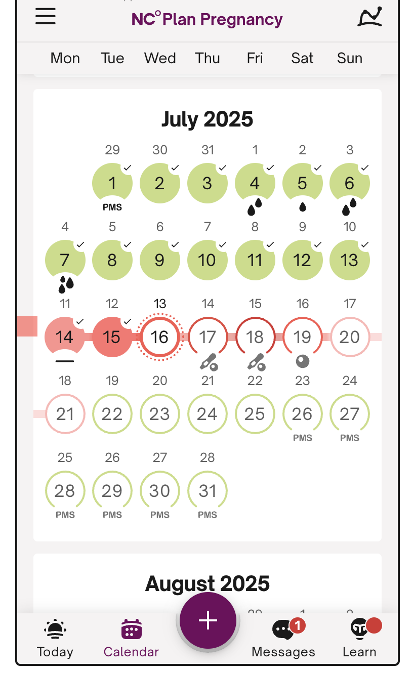 The Science of Menstrual Cycle Tracking - visual representation