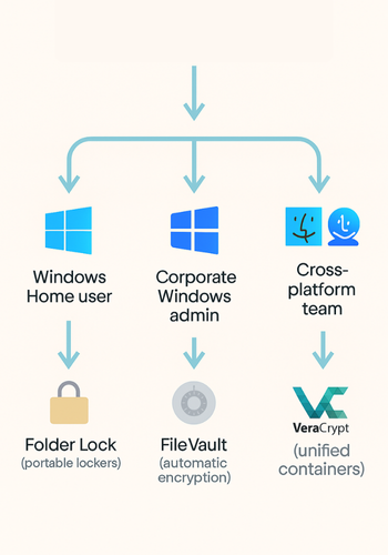 The Role of VeraCrypt in Data Encryption - visual representation