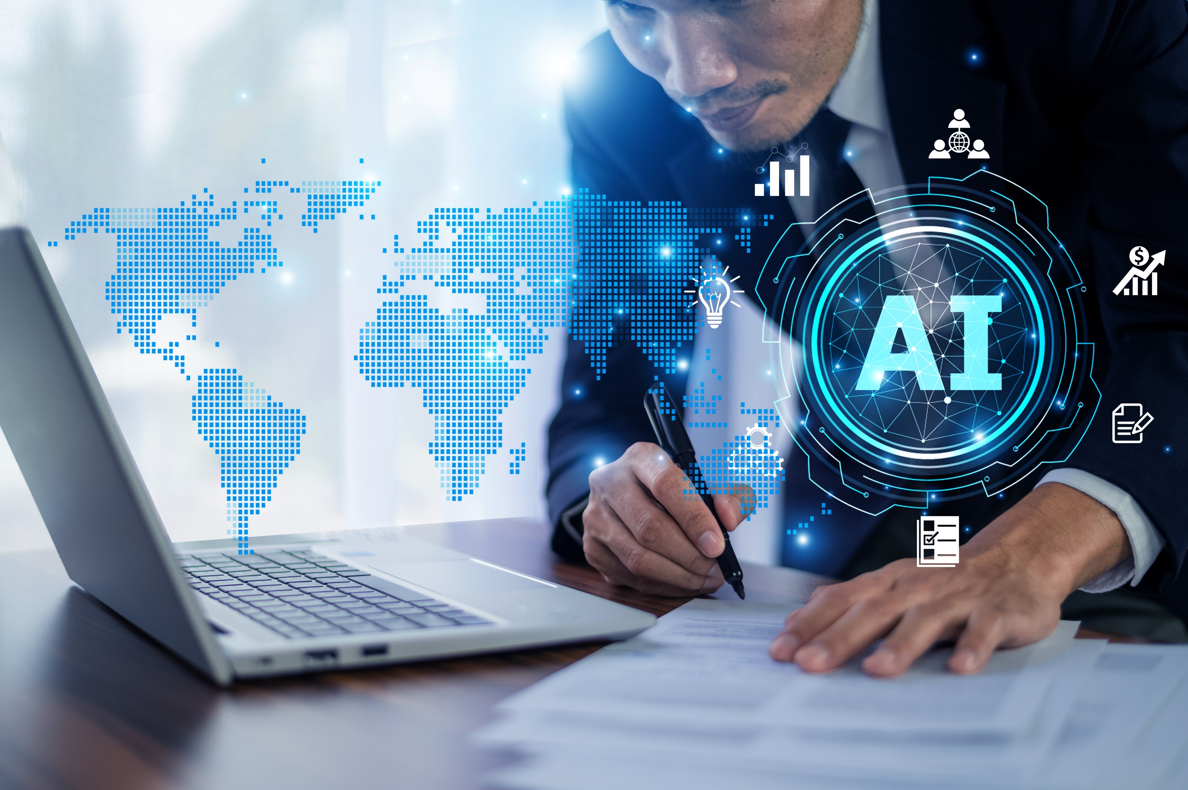 The Future of AI Events - visual representation